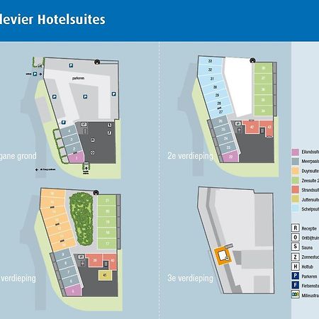 Roompot Strandplevier Hotelsuites Де Коох Екстериор снимка